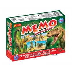 Настольная игра Мемо. Динозавры Creative 12120029Р